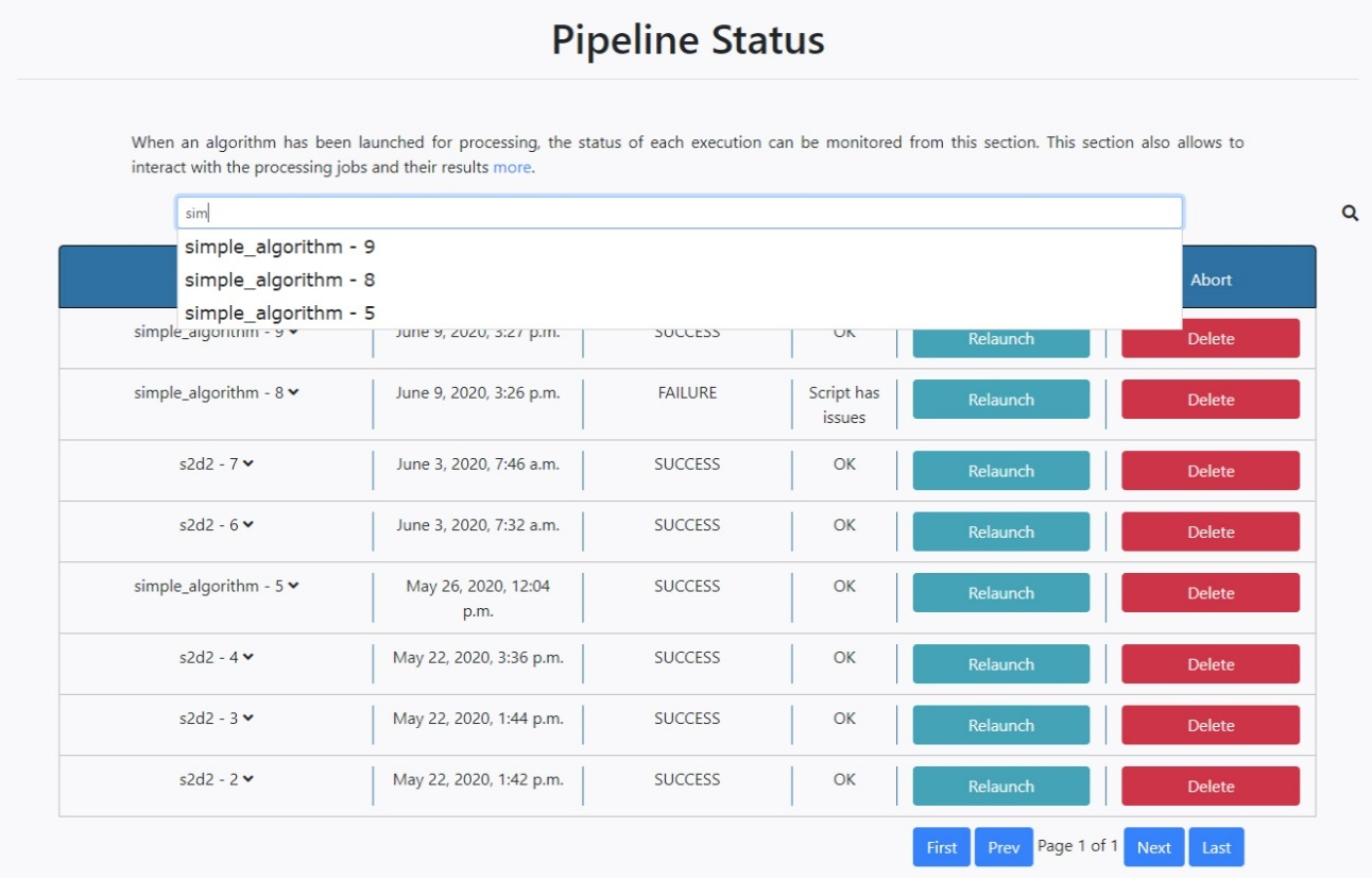 image of Pipeline Search